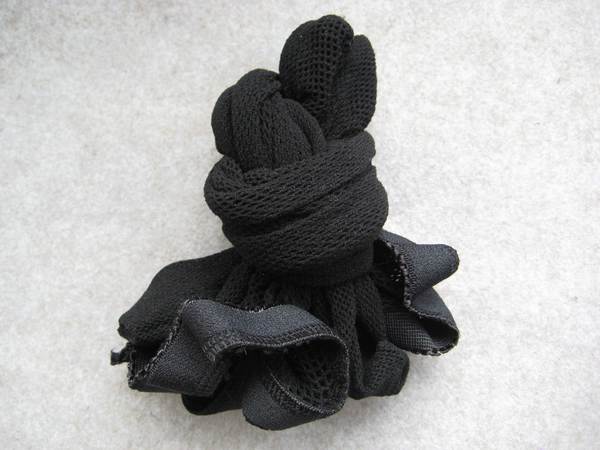 Meia de Rede Preto Feminina