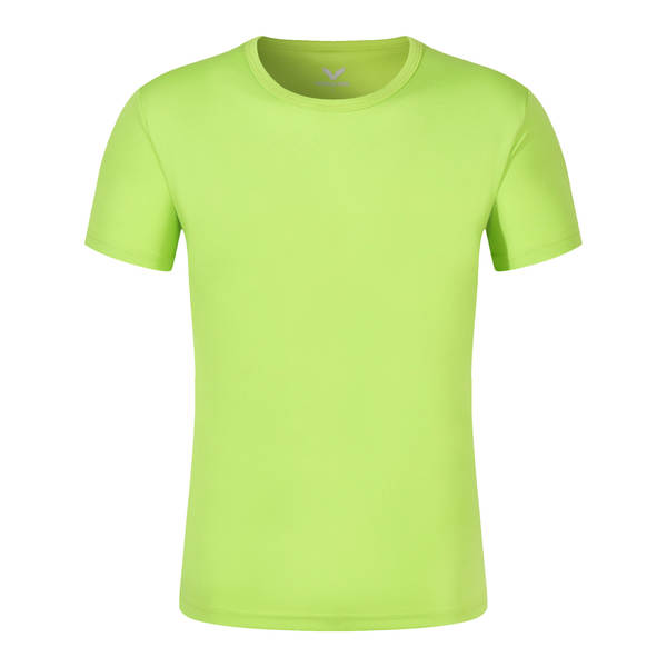 Vestido de trabalho todo o corpo impressão pulseira curta colar T-shirt impressão maratona roupa de roupa de esporte rápida T-shirt anúncio logo personalizado