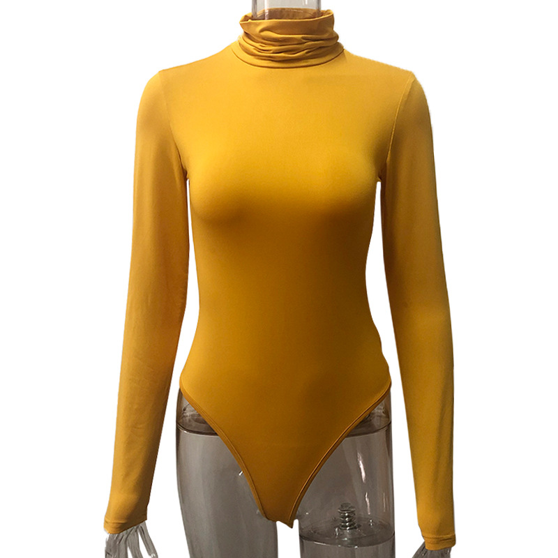 Macacão de manga longa feminino