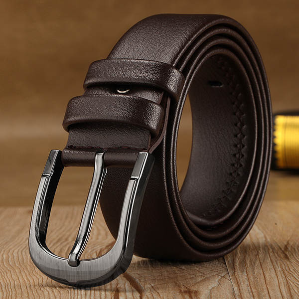 Cinto de couro masculino automático