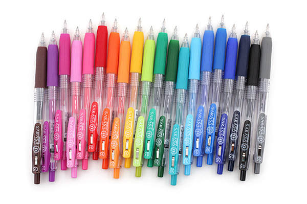 Japão Zebra Zebra JJ15 tinta de tinta neutra de cor 22 tinta de tinta de água estudante assinatura