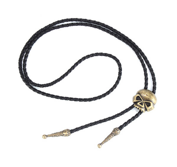 Colar de Caveira em Metal