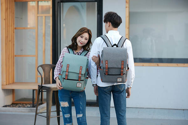 Novo modelo de comércio exterior usb personalidade vintage homens e mulheres veludo exterior grande mochila de viagem mochila de ombros de moda atacado um