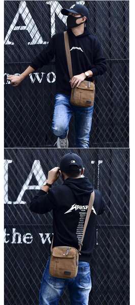 Bolsa de Lona Masculina