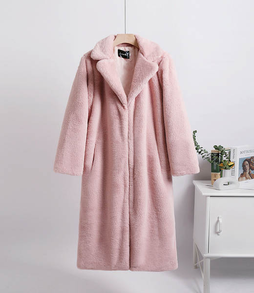 2023 Venda rápida de casacos de couro aumentado tamanho grande tamanho de roupas femininas como casacos de couro de coelho para manter o inverno quente