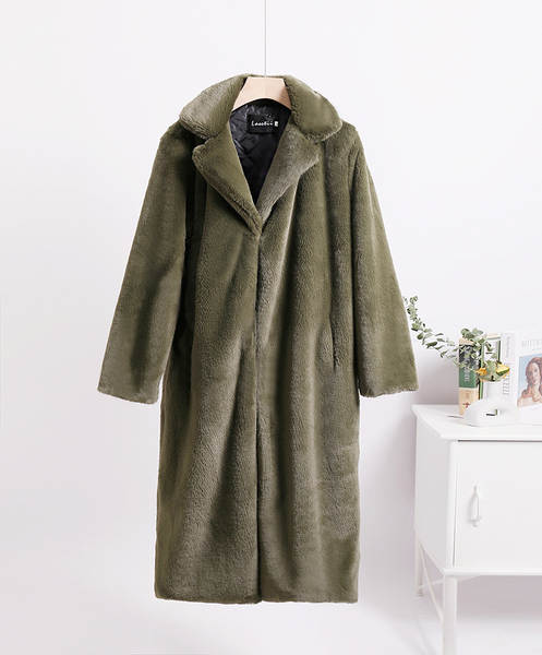 2023 Venda rápida de casacos de couro aumentado tamanho grande tamanho de roupas femininas como casacos de couro de coelho para manter o inverno quente