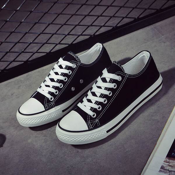 Sapatos de lona casual para homem