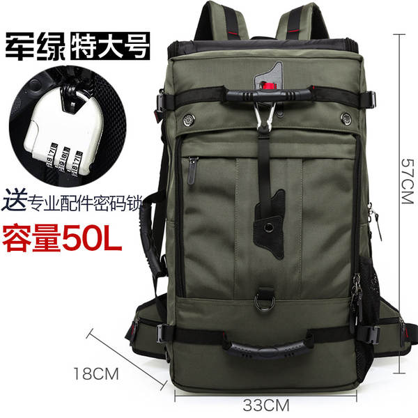 Nova mochila de dois ombros Oxford mochila de viagem para homens mochila de alta capacidade mochila multi-funcional mountain climbing