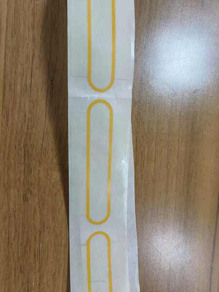 3m Radiant Gloss White Polipropileno Label-7876