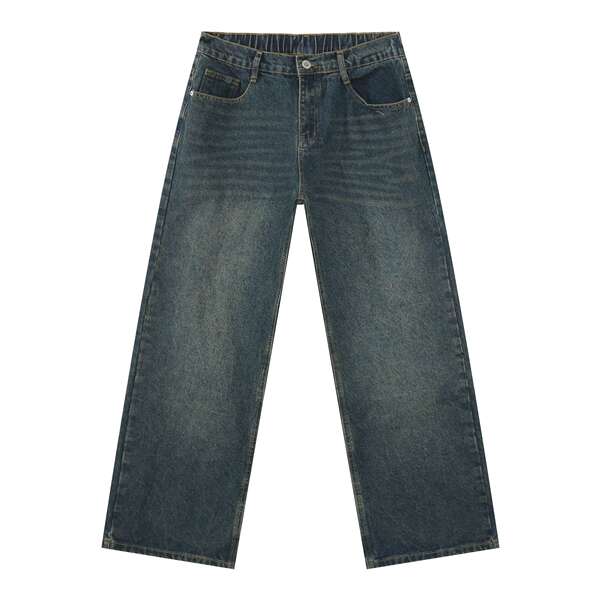 Calça Jeans Larga