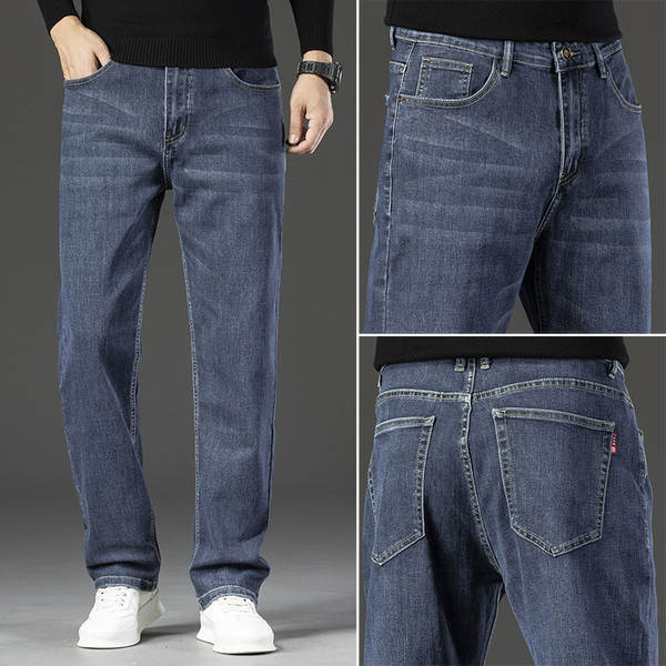 Calça jeans reta masculina
