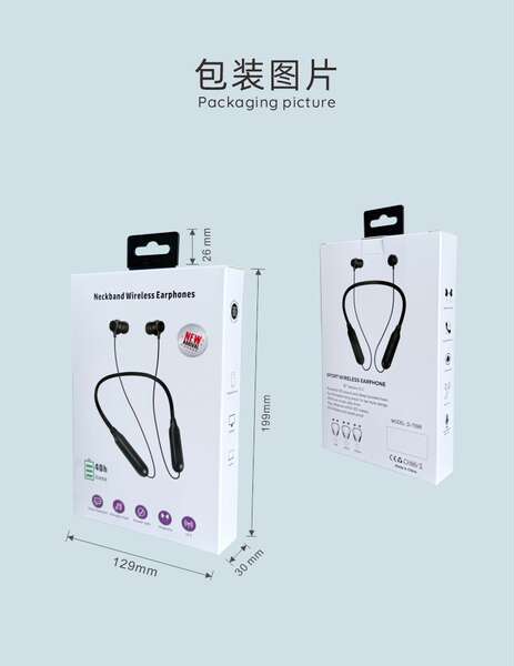 Transporte transfronteiriço de fones de ouvido Bluetooth para fones de ouvido para fones de ouvido Bluetooth para a fábrica de vendas diretas