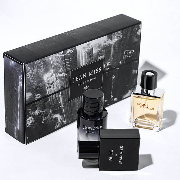 Pequena cidade do Vietnã Ichan homens perfume kit azul perfume atacado terra deserto perfume caixa fresco durável