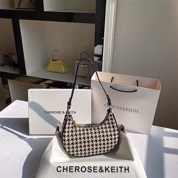 Bolsa feminina de ombro estilo francês
