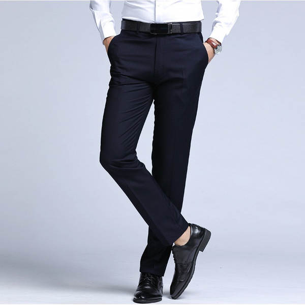Calça social masculina preta
