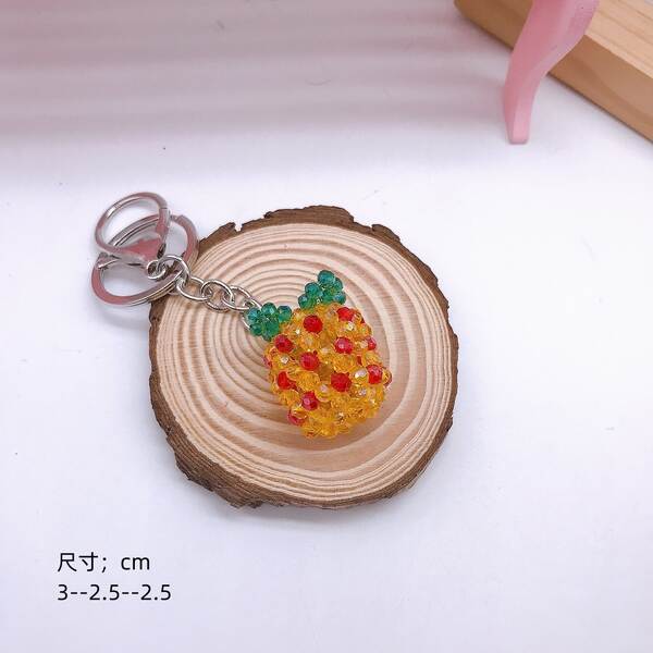 Pendente de Frutas em Cristal