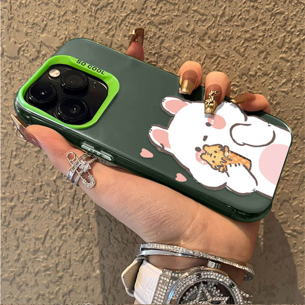 Aplicável Samsung S25Plus Capa de celular S24Ultra Moda S23FE Supernatural Coelho S22 Novo Modelo