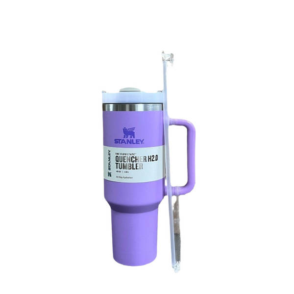 Novo Stanley STANLEY 2a geração 40oz copo de mão dupla camada de aço inoxidável aquecedor refrigerante copo de carro de gelo