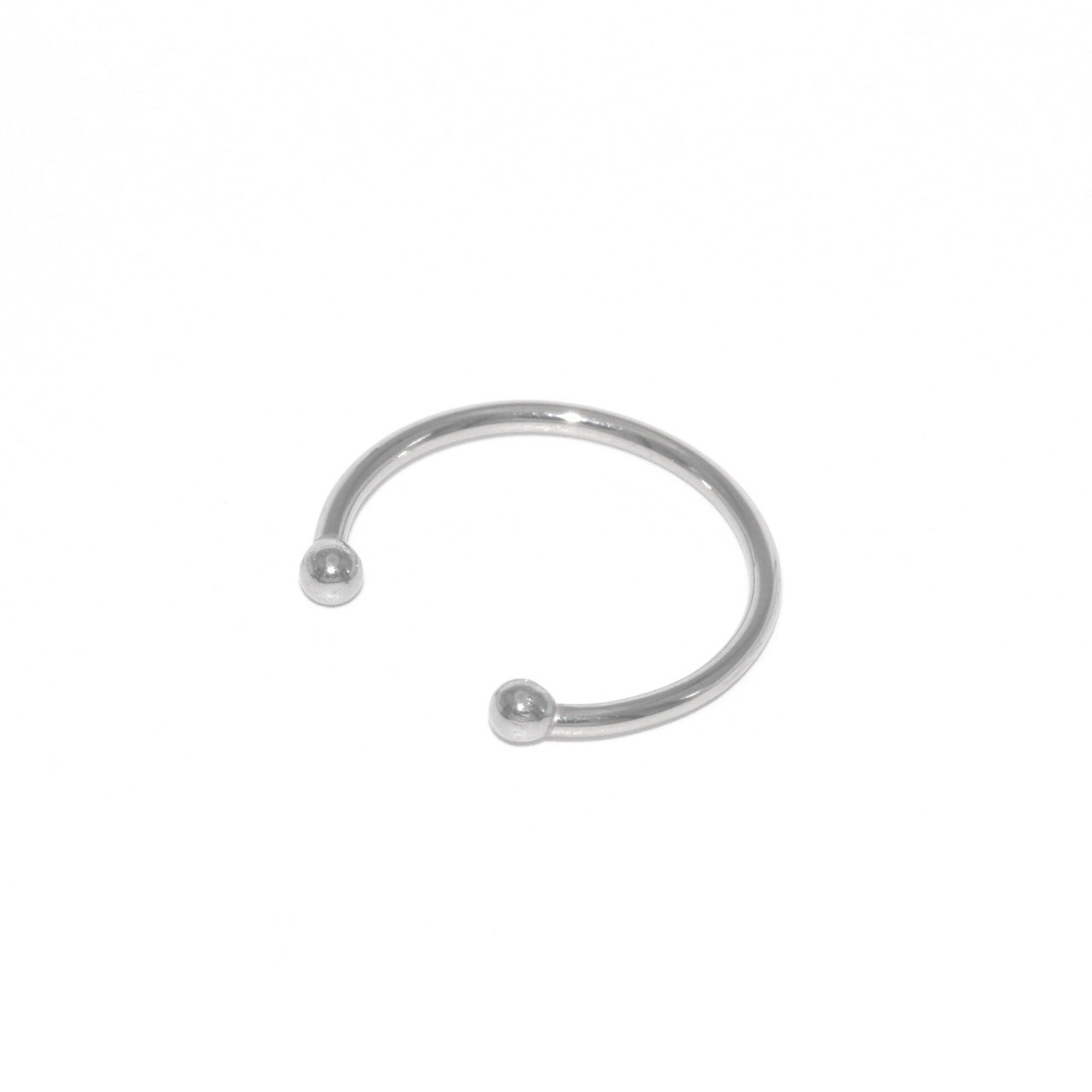 Anel de Aço Inox Cruzado