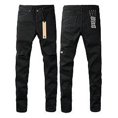 Calça Jeans Masculina Reta com Efeito Desgastado