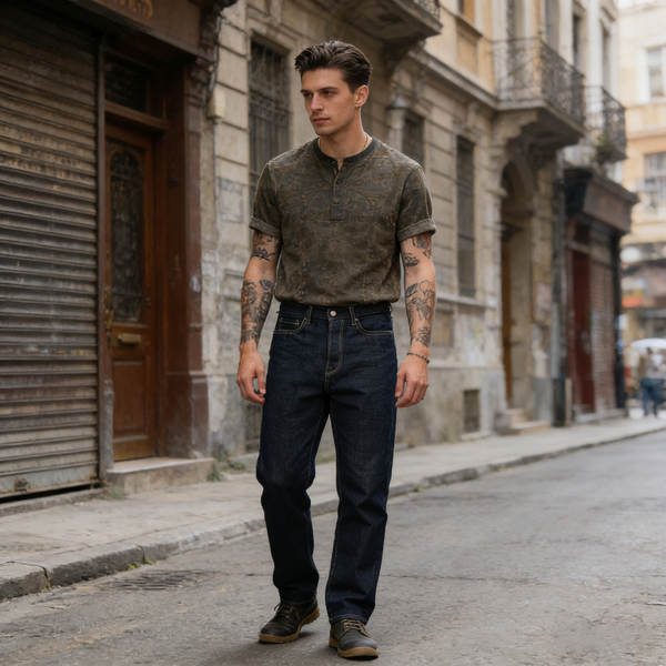 Calça Jeans Masculina 15oz