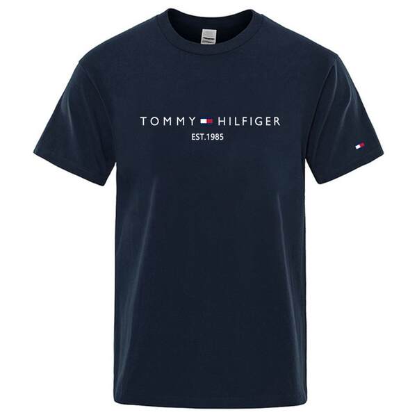 Hilfiger Pure Cotton T-Shirt de Verão Pure Cotton T-Shirt