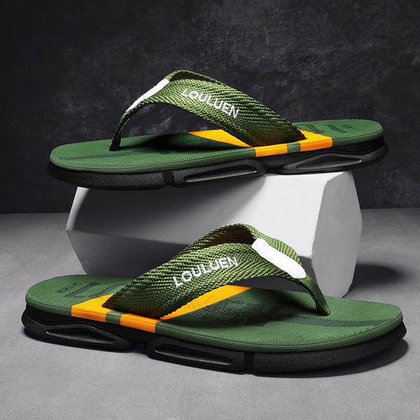 Sandália de borracha masculina