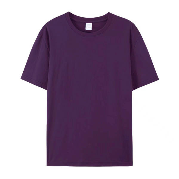 T-Shirt de algodão puro personalizado logo masculino e feminino do mesmo tamanho T-Shirt de luxo longas mãos grandes mãos femininas T-Shirt personalizado