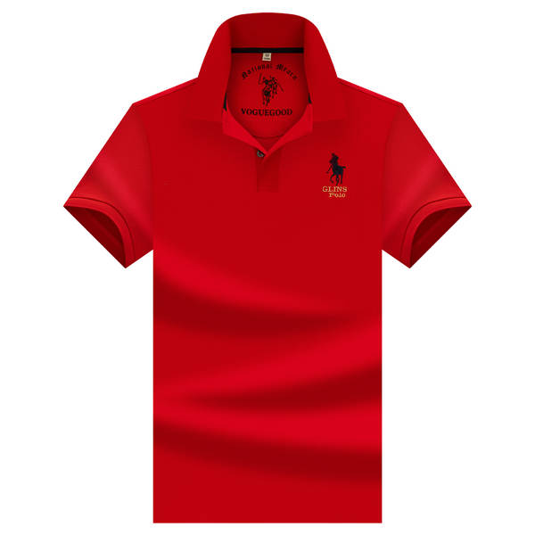Camisa Polo de Algodão Masculina