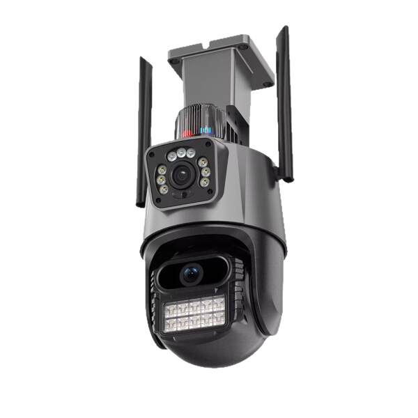 Câmeras de vigilância ao ar livre com dupla lente V380 Camera