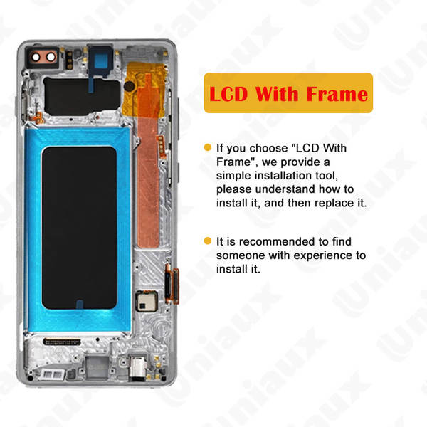 Samsung S10+ Plus G975 ecrã de toque LCD