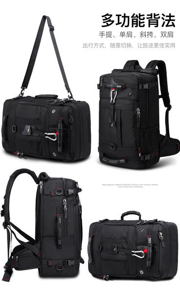 Nova mochila de dois ombros Oxford mochila de viagem para homens mochila de alta capacidade mochila multi-funcional mountain climbing
