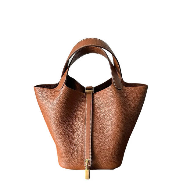 Bolsa de couro grande com alça