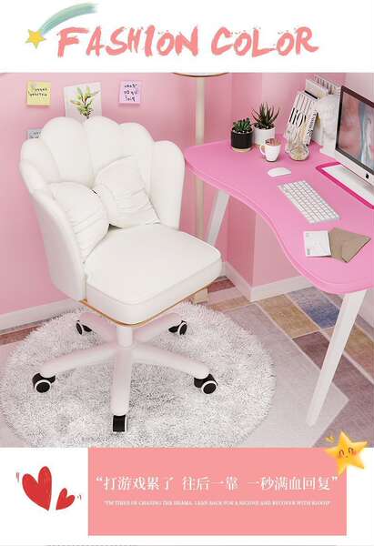 Cadeira de Escritório Rotativa com Mesa