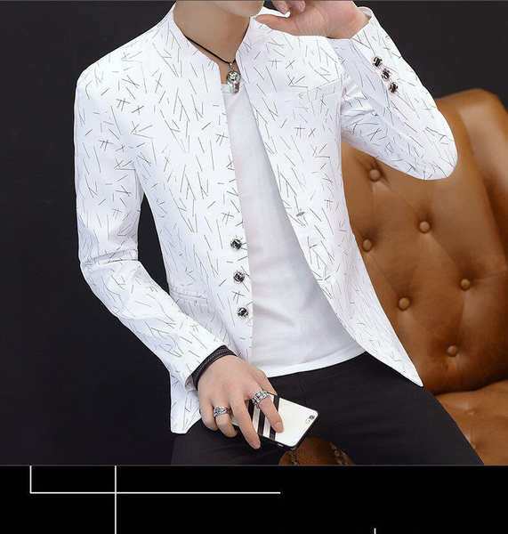 Vestido de primavera outono masculino 661 West White Black Red Tibetan Blue Purple