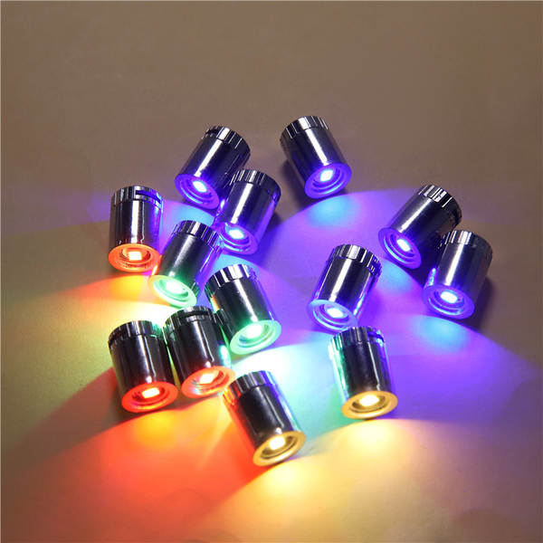 Lanternas coloridas LED eletrônicas de iluminação branca para crianças DIY iluminação manual acessórios mini-retorno de lâmpada decorativa