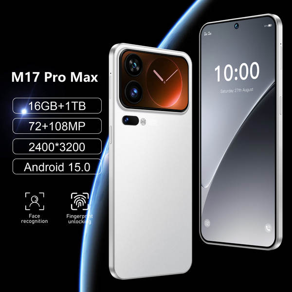 Novo M17 Pro Max telemóvel transfronteiriço grande ecrã 3+16G real 4G comércio exterior telemóvel inteligente venda rápida