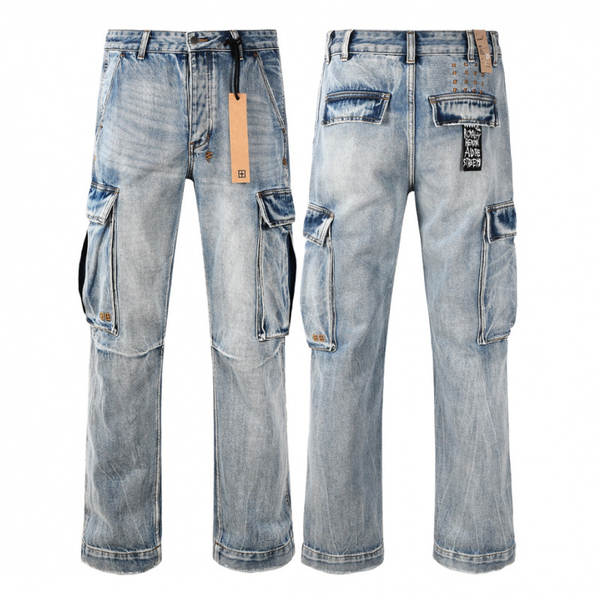 ksb jeans quebra-cabeça resistência americano high street masculino lounge jeans dinheiro commodities tema