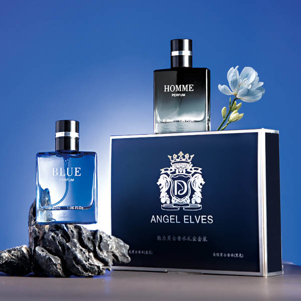 ÁNGEL ELVES Sapatos de perfume masculino azul durável fraco transfronteiriço explosivo sol confiante perfume de dragão