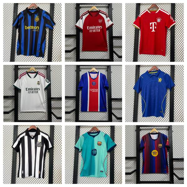 2627 Temporada Paris Real Madrid FC Barcelona Arsenal City Bayern de Míchigan AC Flamengo Camiseta de futebol