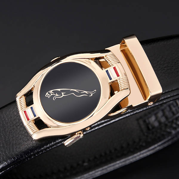 Cinto de couro masculino automático