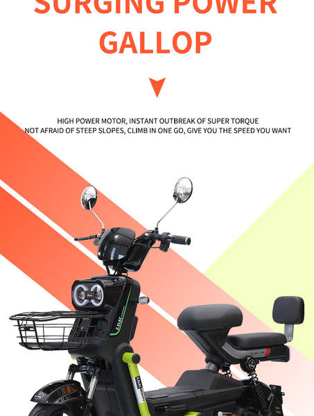 Unisex scooter Export electric bicycle Two-wheeled scooter