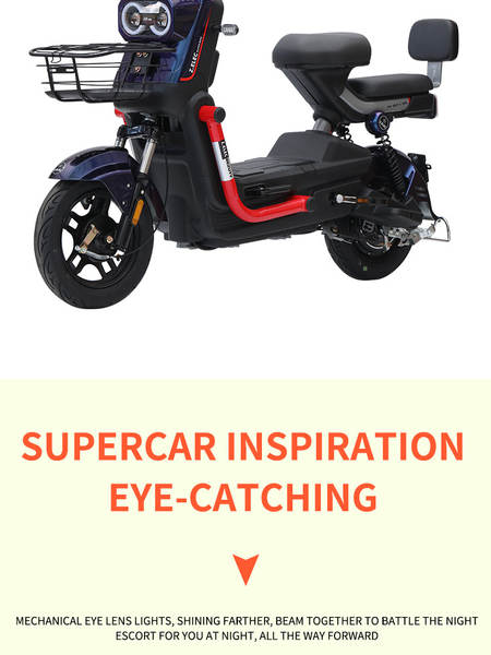 Unisex scooter Export electric bicycle Two-wheeled scooter