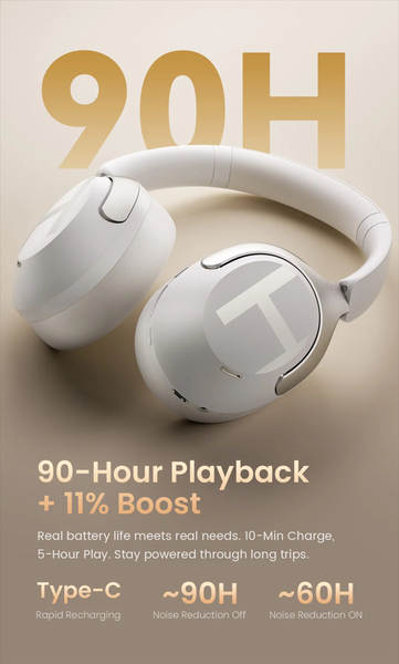 Haylou S40 ANC Headphone sem fio