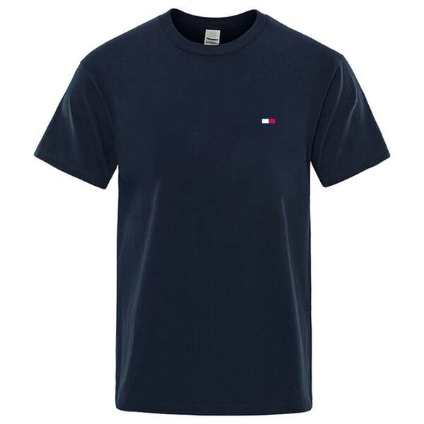 Hilfiger Pure Cotton T-Shirt de Verão Pure Cotton T-Shirt