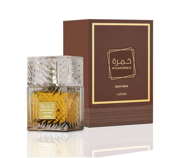 Khamrah Qahwa perfume transfronteiriço para homens e mulheres universal 100ml perfume do Oriente Médio caixa de madeira Kamra