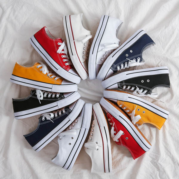Sapatos de lona casual para homem