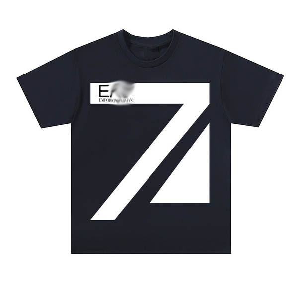 Camiseta Masculina Curta de Algodão
