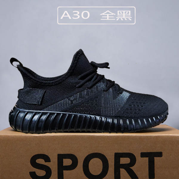 Grandes sapatos de coco para homens e mulheres do mesmo modelo de tecelagem de tela de sapatos de esportes transfronteiriços fábrica de sapatos de corrida com 100 peças básicas em dinheiro