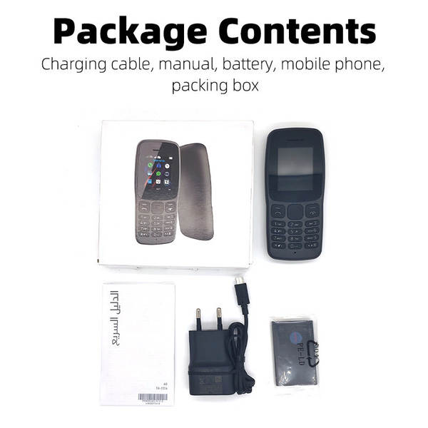 Transfronteiriço 2G 106 não-smartphones para idosos telemóvel teclado de reposição placa de reposição transfronteiriço telemóvel lote